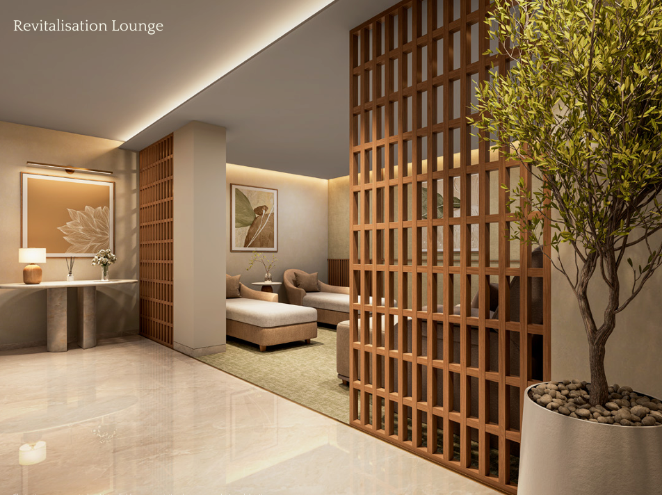 Revitalisation lounge and spa
